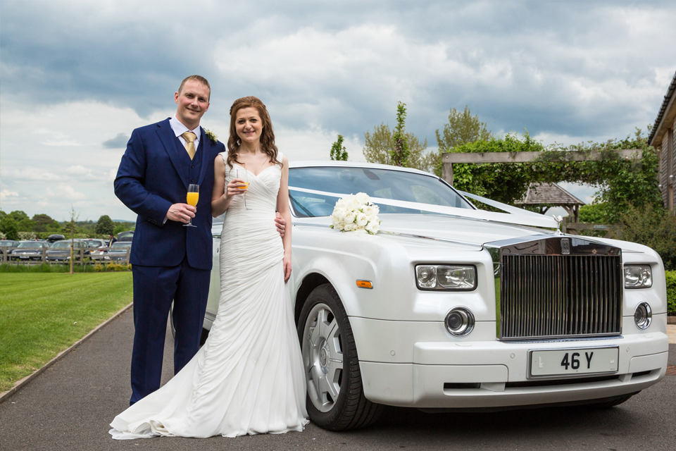 White Rolls Royce Phantom